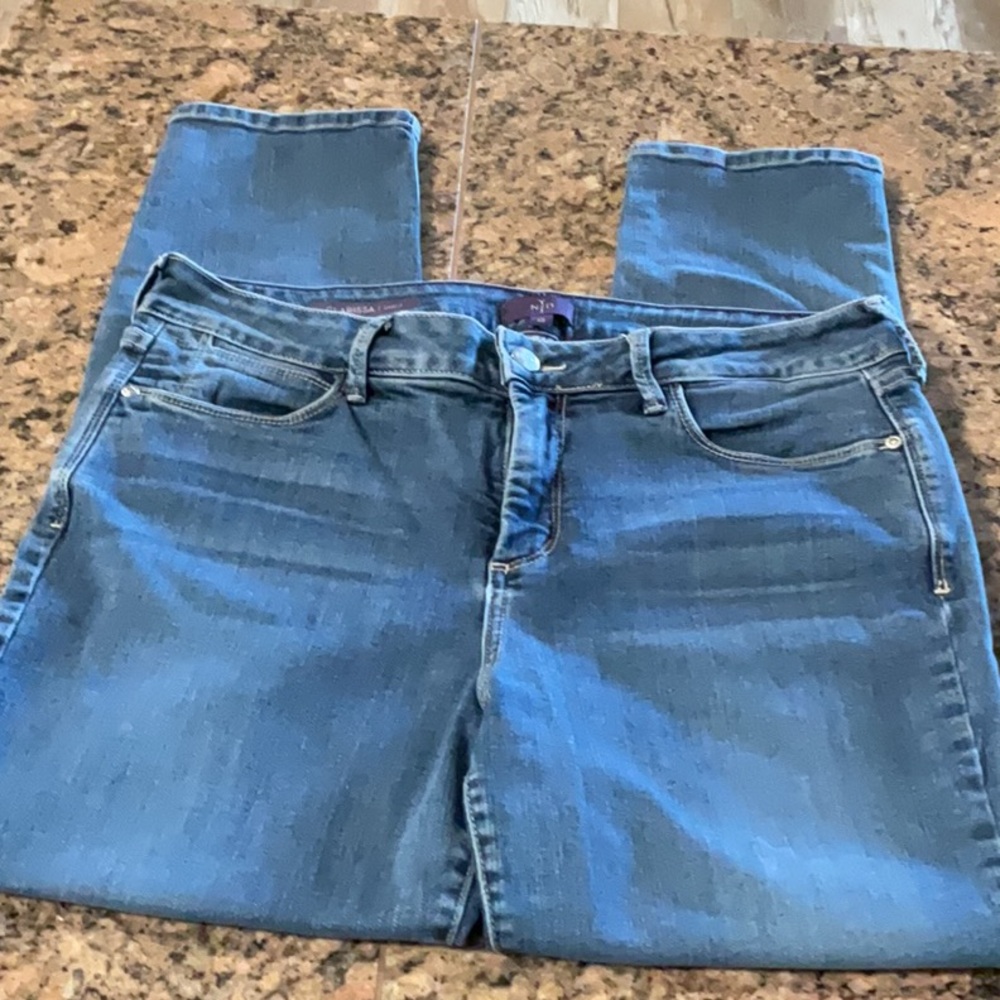 NYDJ Clarissa Ankle Jeans  Size 12 EUC